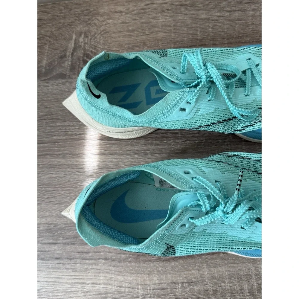 Nike ZoomX Vaporfly NEXT% 2 Shoes Womens 7 Blue Running Racing CU4123-300